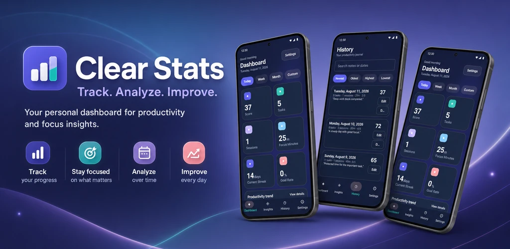 Clear Stats promotional banner